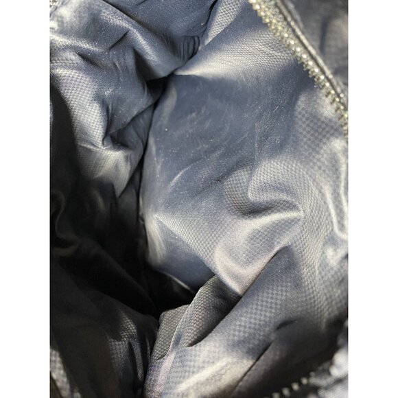 MZ WALLACE Bag DOWNTOWN Blue Burgundy Red Hobo Crossbody Purse - Picture 10 of 16